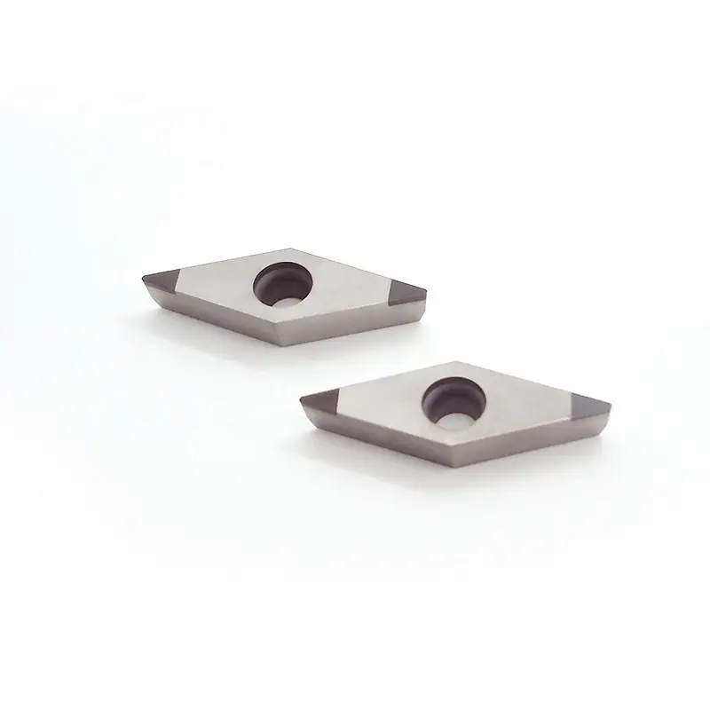 Double Tipped PCBN Inserts VCGW Cutting Tools Turning Tools for Hardened Steel CNC Machining